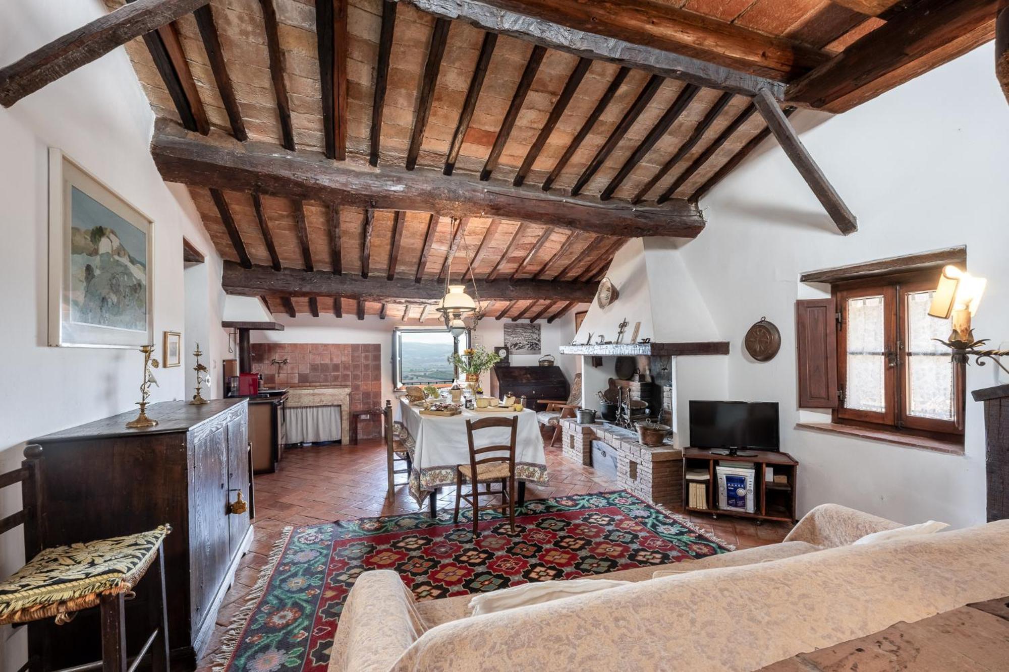 Artistica Pienza - Breathtaking Val D'Orcia View Apartment ภายนอก รูปภาพ
