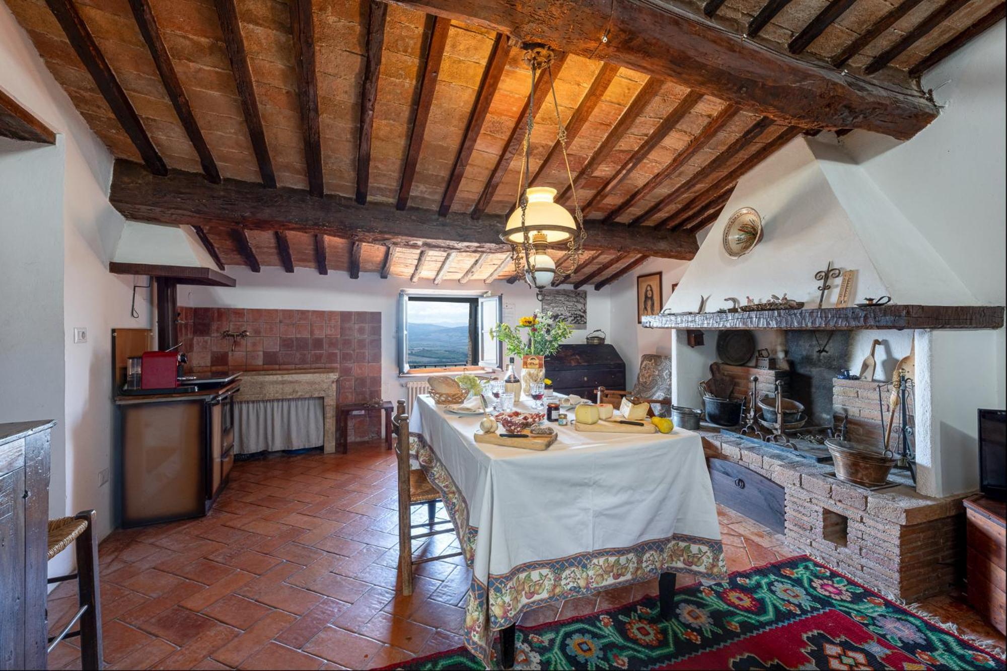 Artistica Pienza - Breathtaking Val D'Orcia View Apartment ภายนอก รูปภาพ