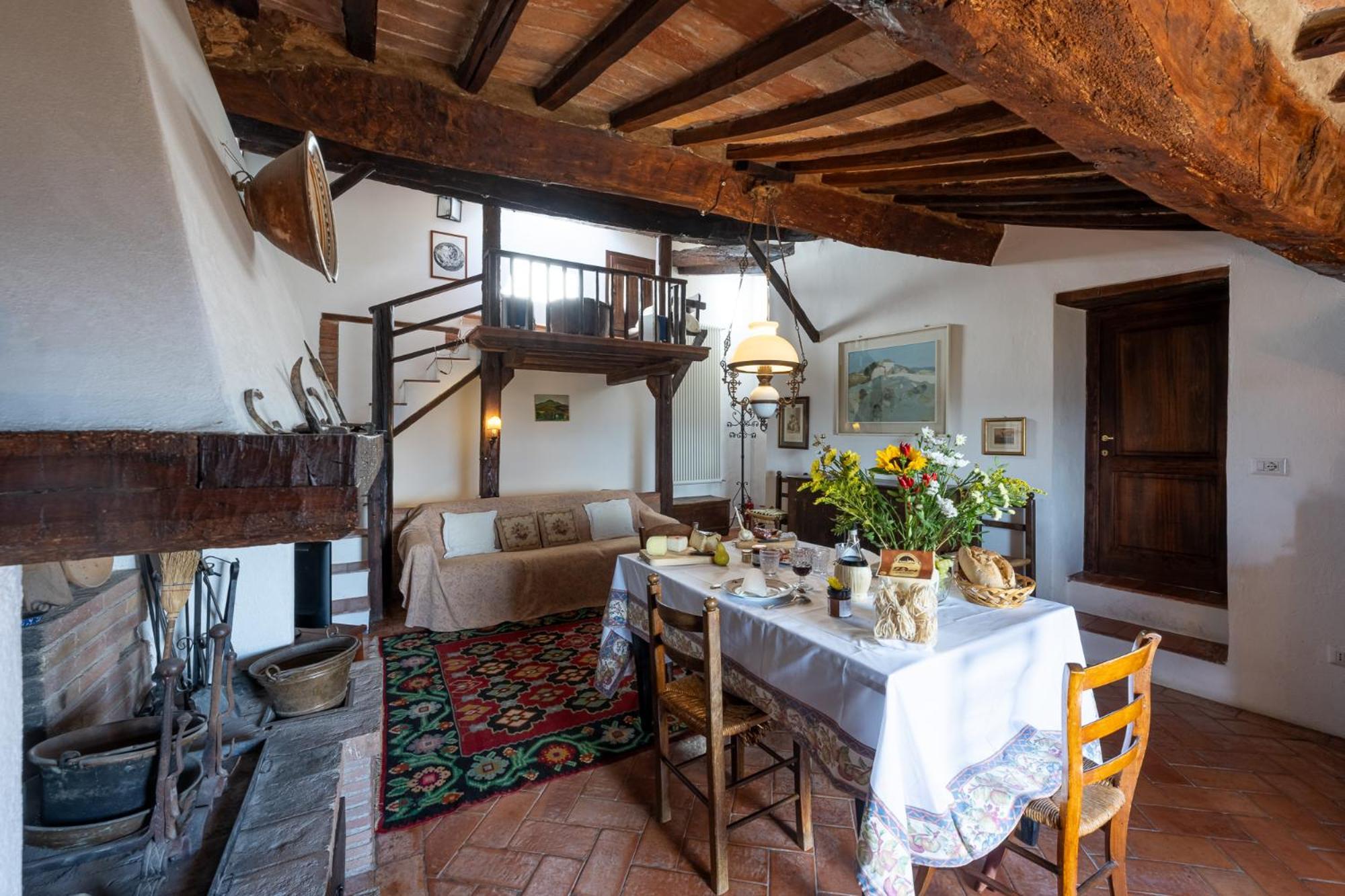 Artistica Pienza - Breathtaking Val D'Orcia View Apartment ภายนอก รูปภาพ