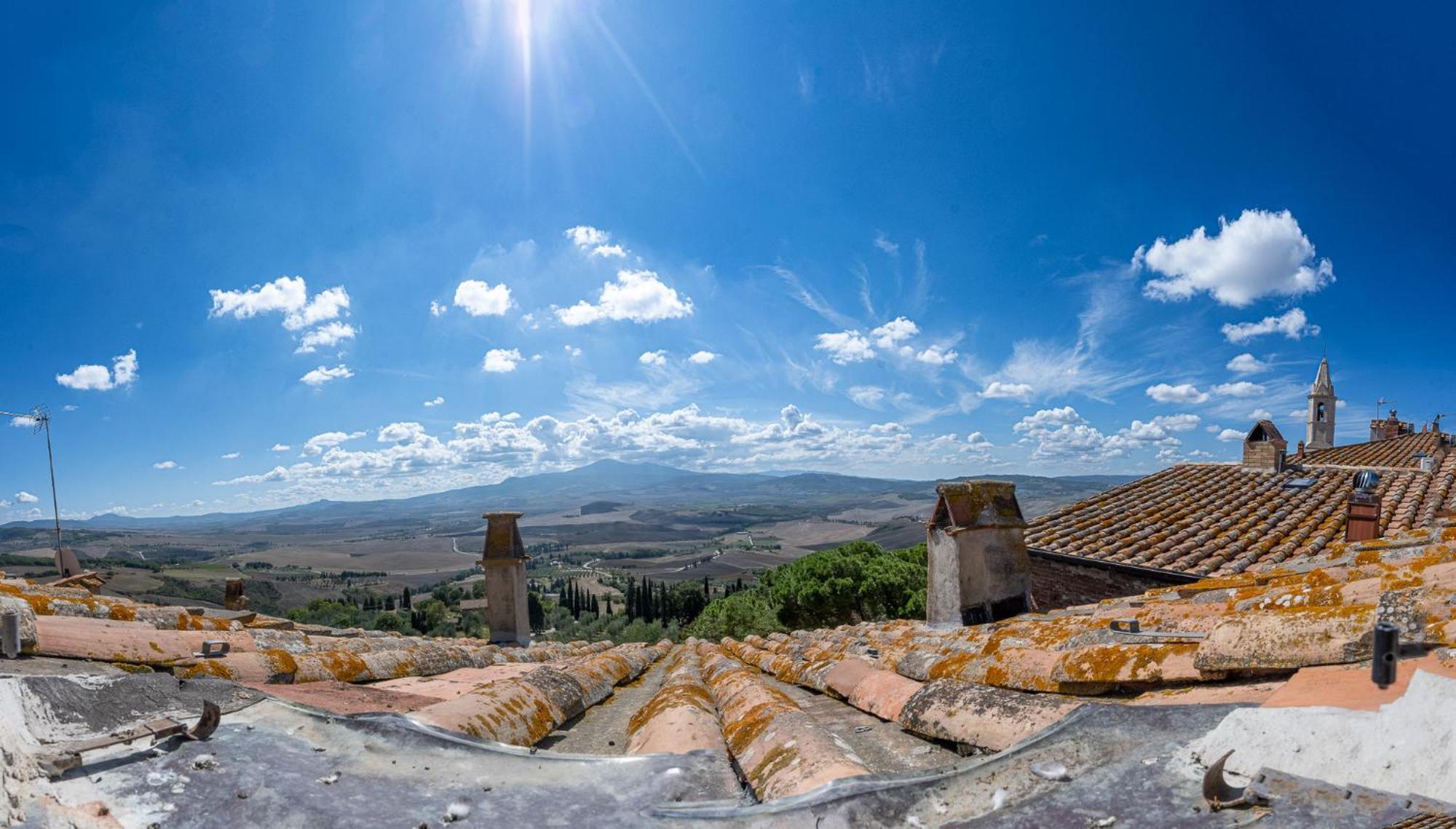Artistica Pienza - Breathtaking Val D'Orcia View Apartment ภายนอก รูปภาพ