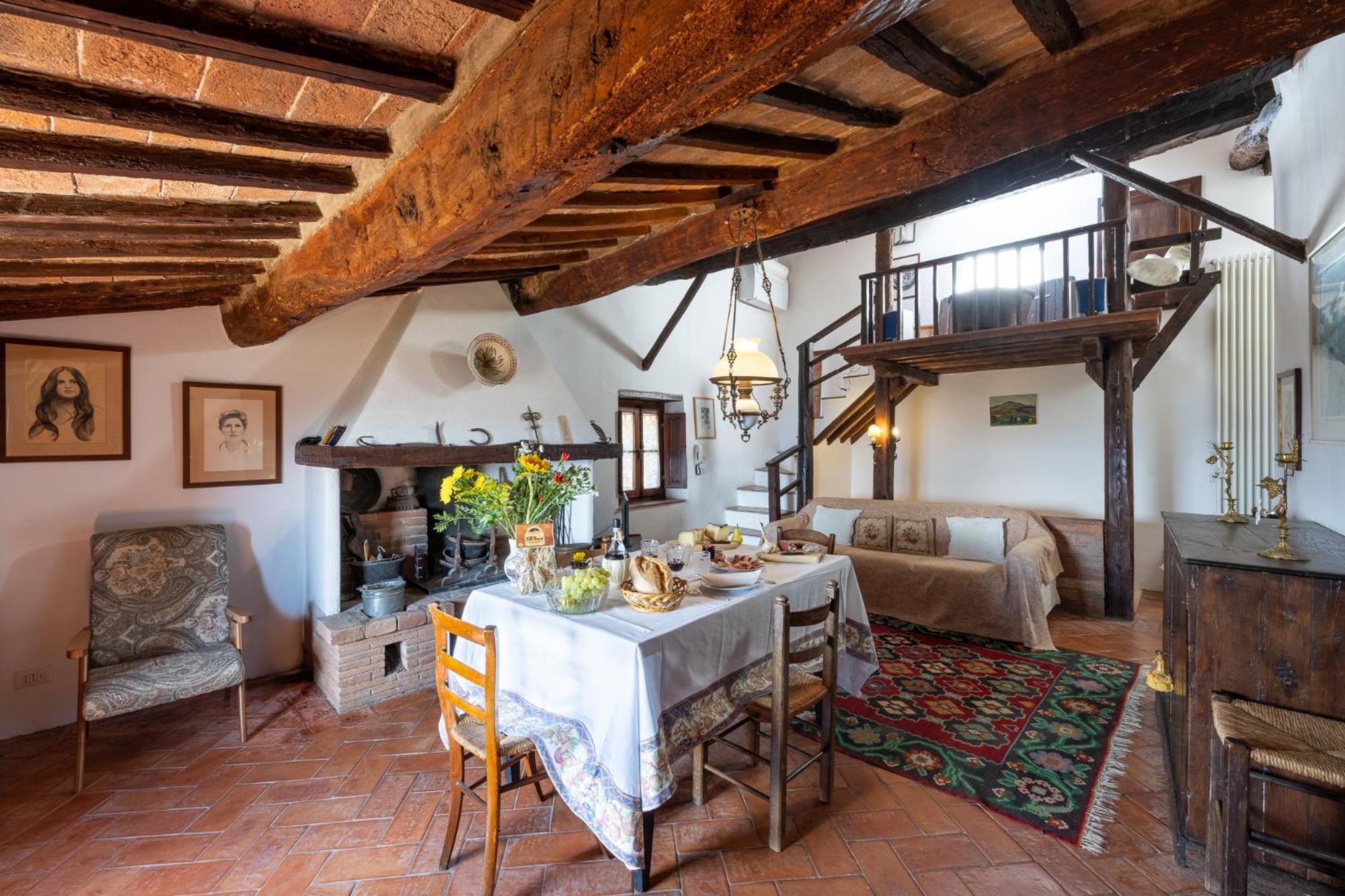 Artistica Pienza - Breathtaking Val D'Orcia View Apartment ภายนอก รูปภาพ